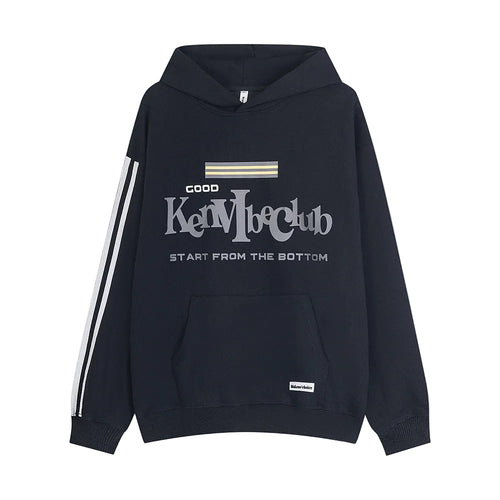 Men’s American Letter Print Pullover Sweatshirt