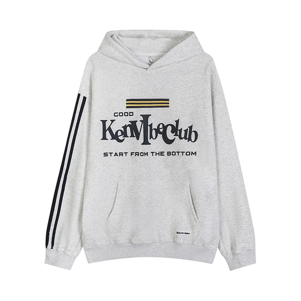Men’s Casual Letter Print Pullover Sweatshirt