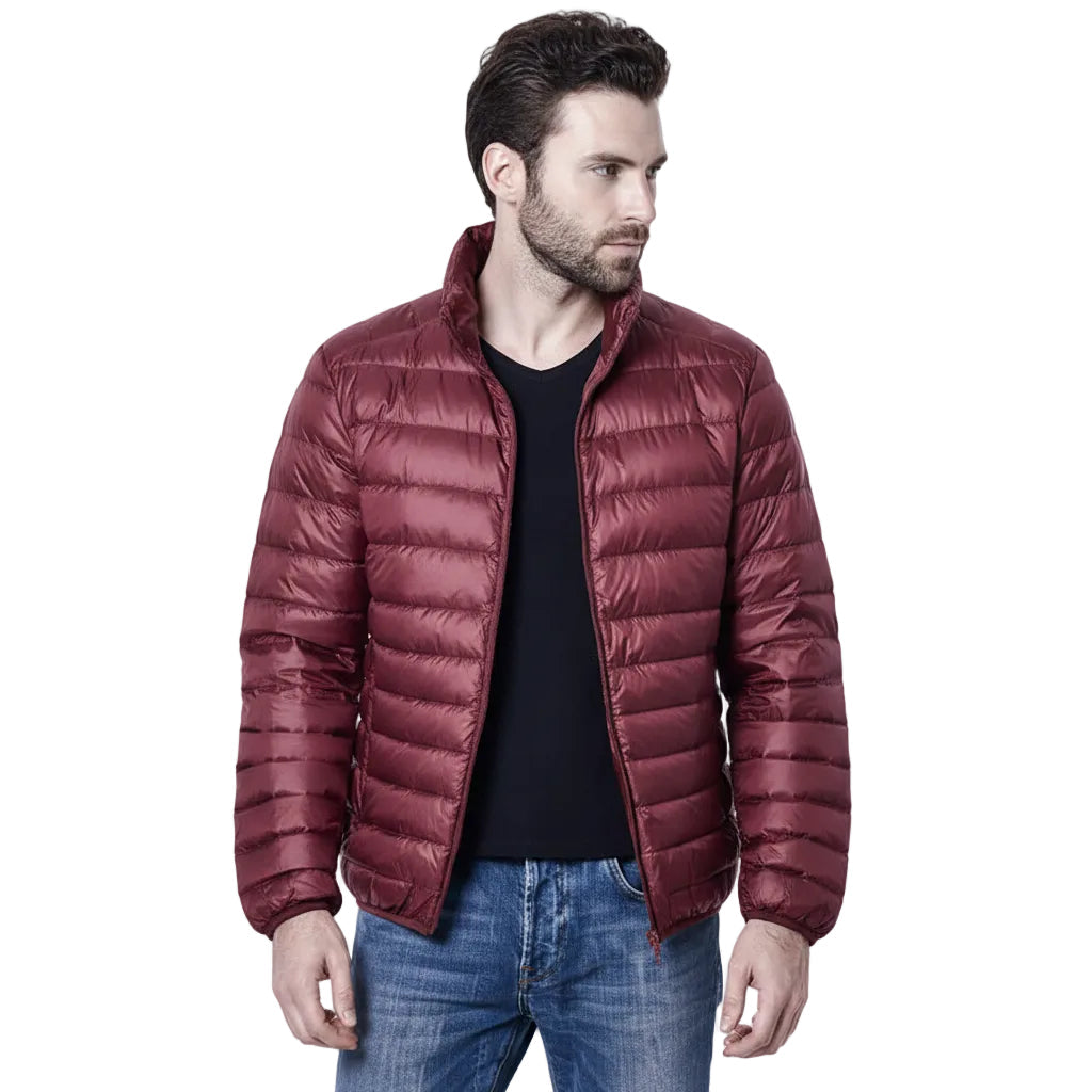Men’s Casual Lightweight Down Jacket Everyday Wear