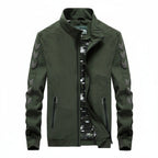 Men’s Casual Nylon Jacket Lightweight Zipper Pocket Design