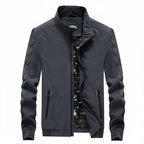 Men’s Lightweight Nylon Casual Zipper Pocket Jacket