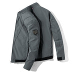 Men’s Slim Fit Baseball Collar Casual Jacket