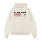 Men’s Velvet Padded Letter Print Sweatshirt