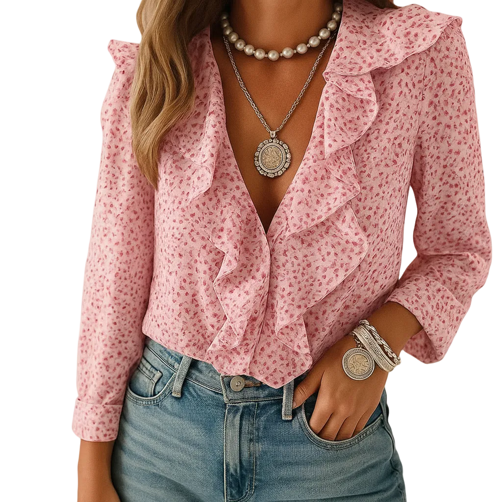 Women's Sleeveless V-Neck Summer Top Casual Lightweight Blouse