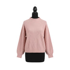 Women’s Half Neck Sweater Solid Color Knit Sweater Pullover