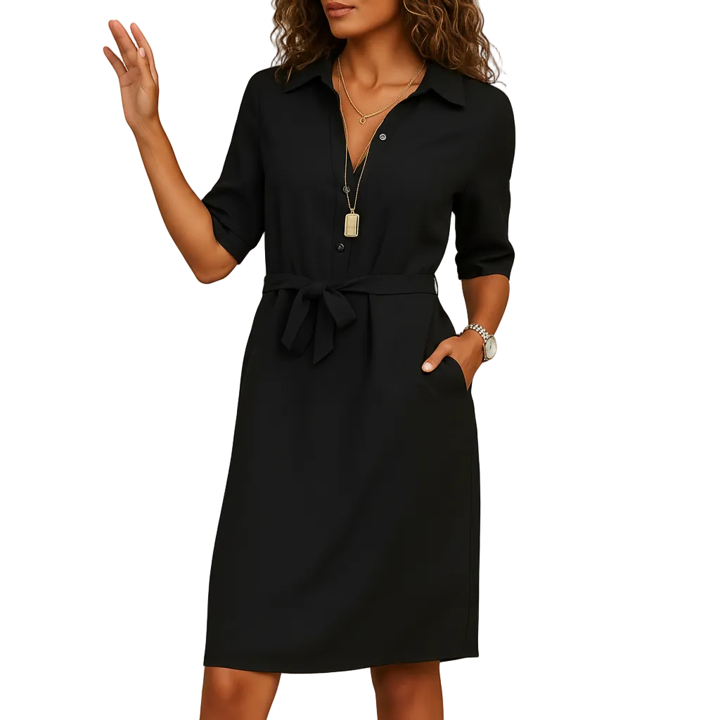 Women’s Modern Elegant Dress – Comfortable Everyday & Evening Outfit