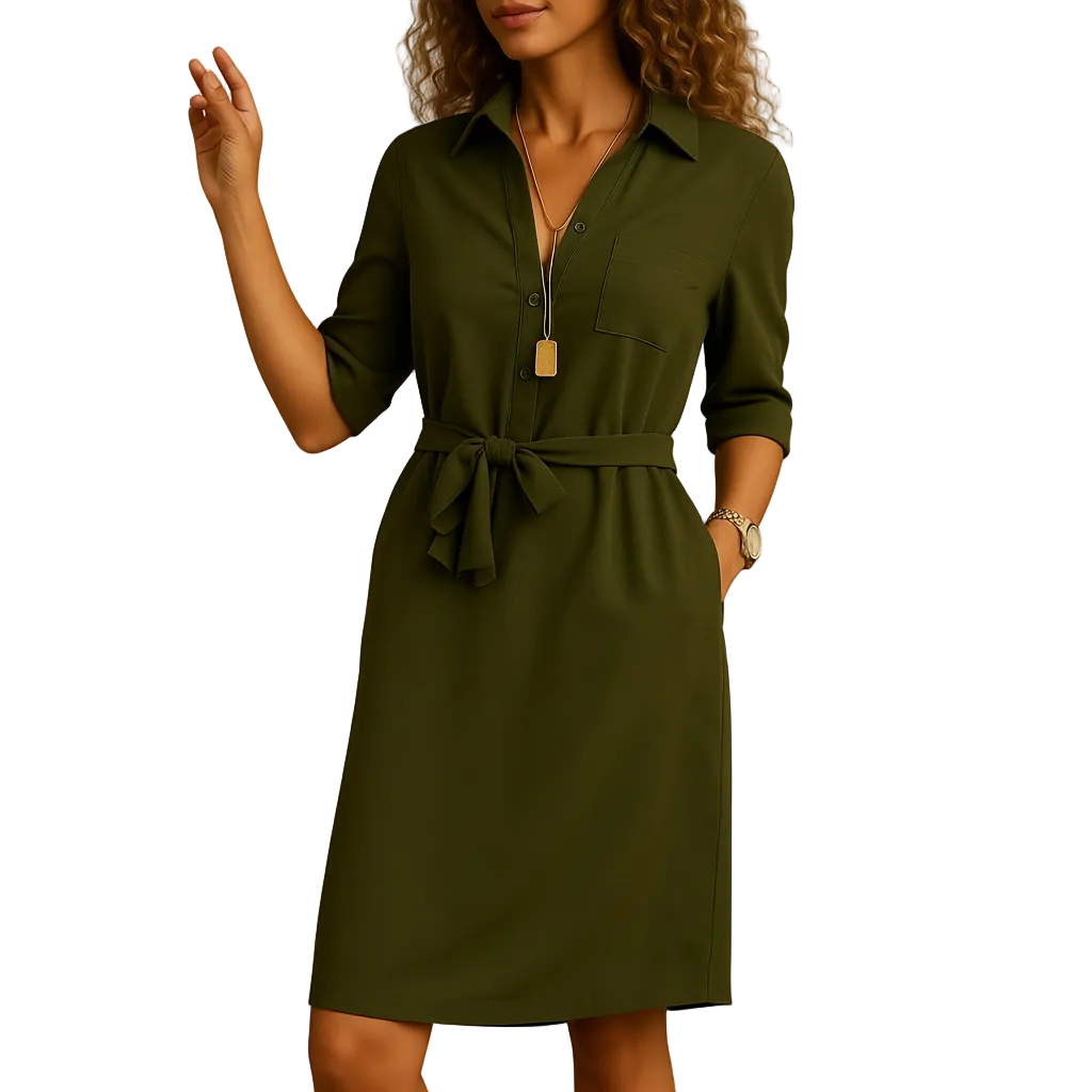 Women’s Modern Elegant Dress – Comfortable Everyday & Evening Outfit
